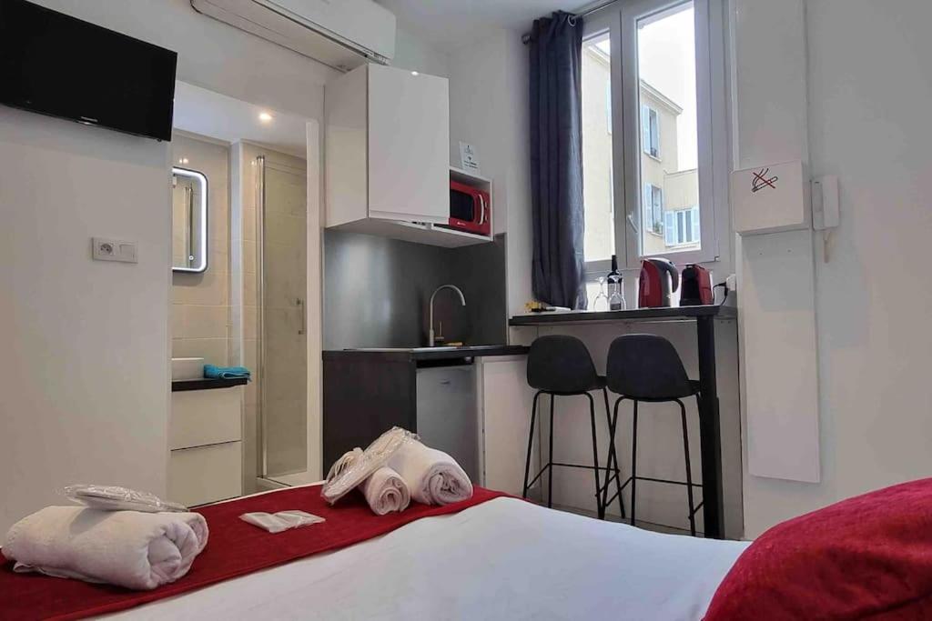 Sweet Home Marceau 6 Studios Hyper Centre Proche De La Mer Et Du Palais Cannes Esterno foto
